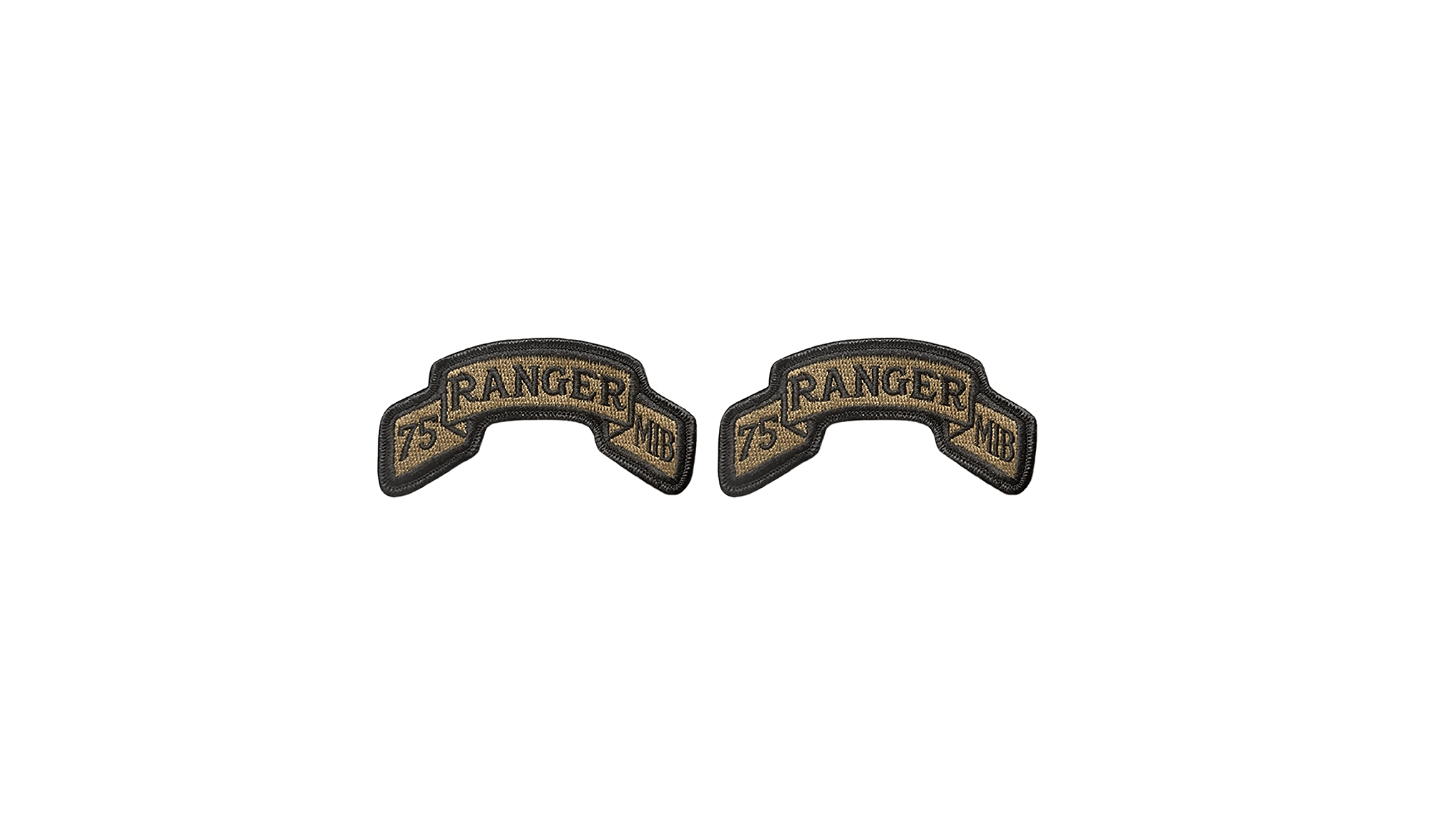 U.S. Army 75th Ranger MIB OCP Scroll with Hook Fastener (pair) – WETSU ...