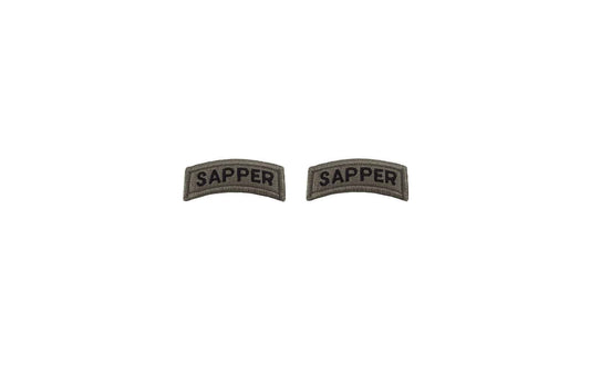 U.S. Army Sapper ACU Tab with Hook Fastener (pair)