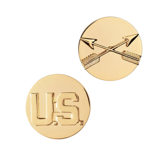 U.S. Army Enlisted Special Forces & U.S. STA-BRITE® Pin-on (pair)