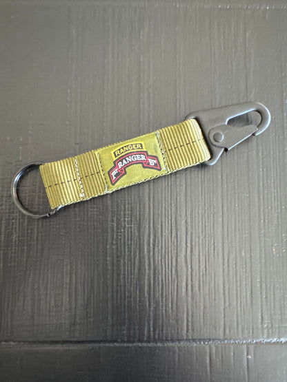 4-in-the-Hand OD Green Lanyard Keychain
