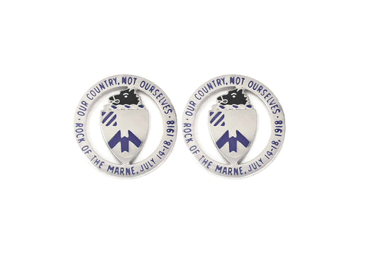 U.S. Army 30th Infantry Regiment Unit Crest (Pair)