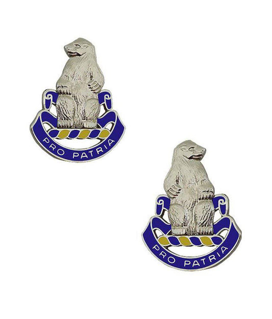U.S. Army 31st Infantry Regiment Unit Crest (Pair)
