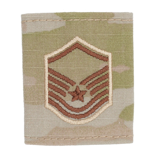 US Air Force E7 Master Sergeant OCP Spice Brown Gore-Tex® Loop Rank
