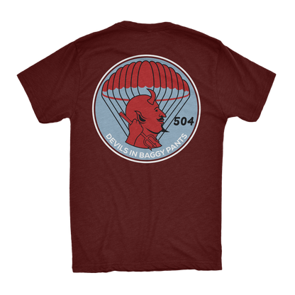 504 Devils Airborne Classic Athletic Shirt