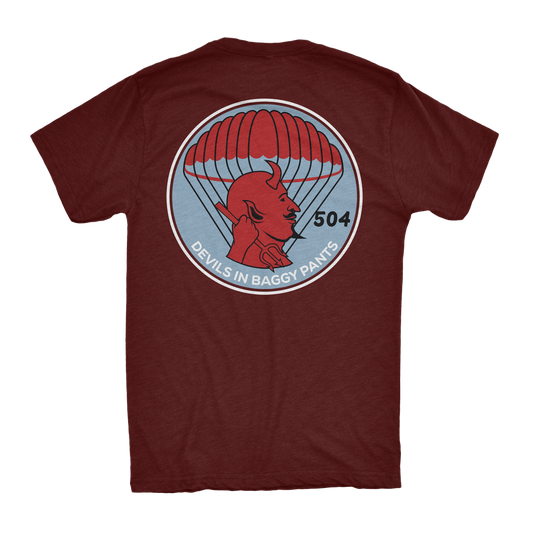 504 Devils Airborne Classic Athletic Shirt