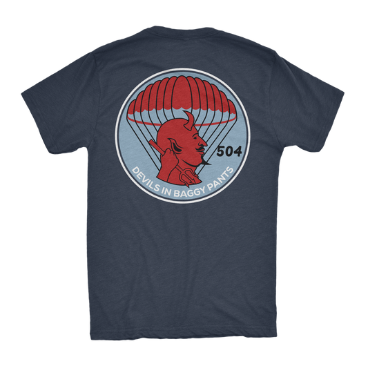504 Devils Airborne Classic Athletic Shirt