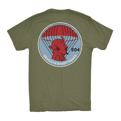 504 Devils Airborne Classic Athletic Shirt