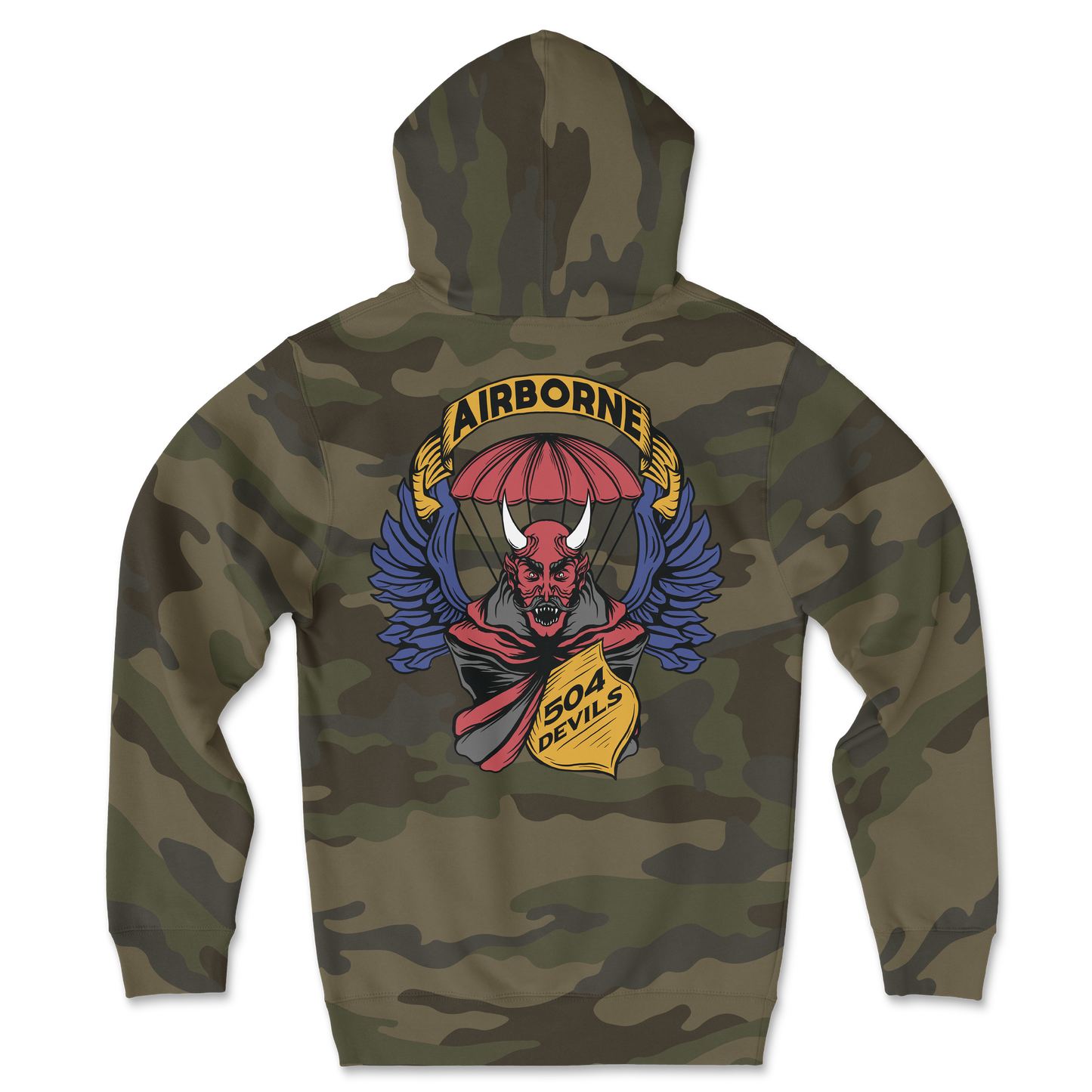 504 Devils Remastered Camo Hoodie