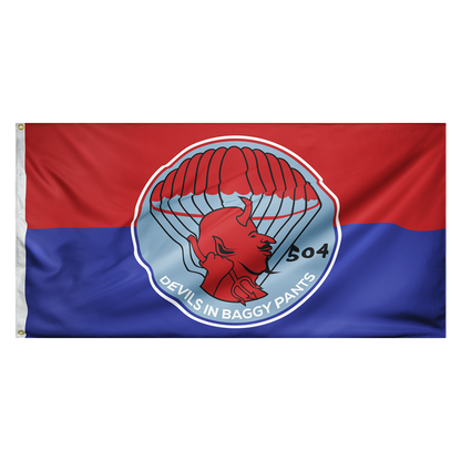 504 Devils Airborne Classic Flag
