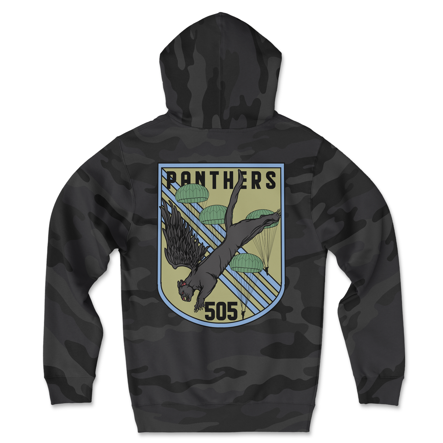 505th Panthers Remastered Camo Hoodie