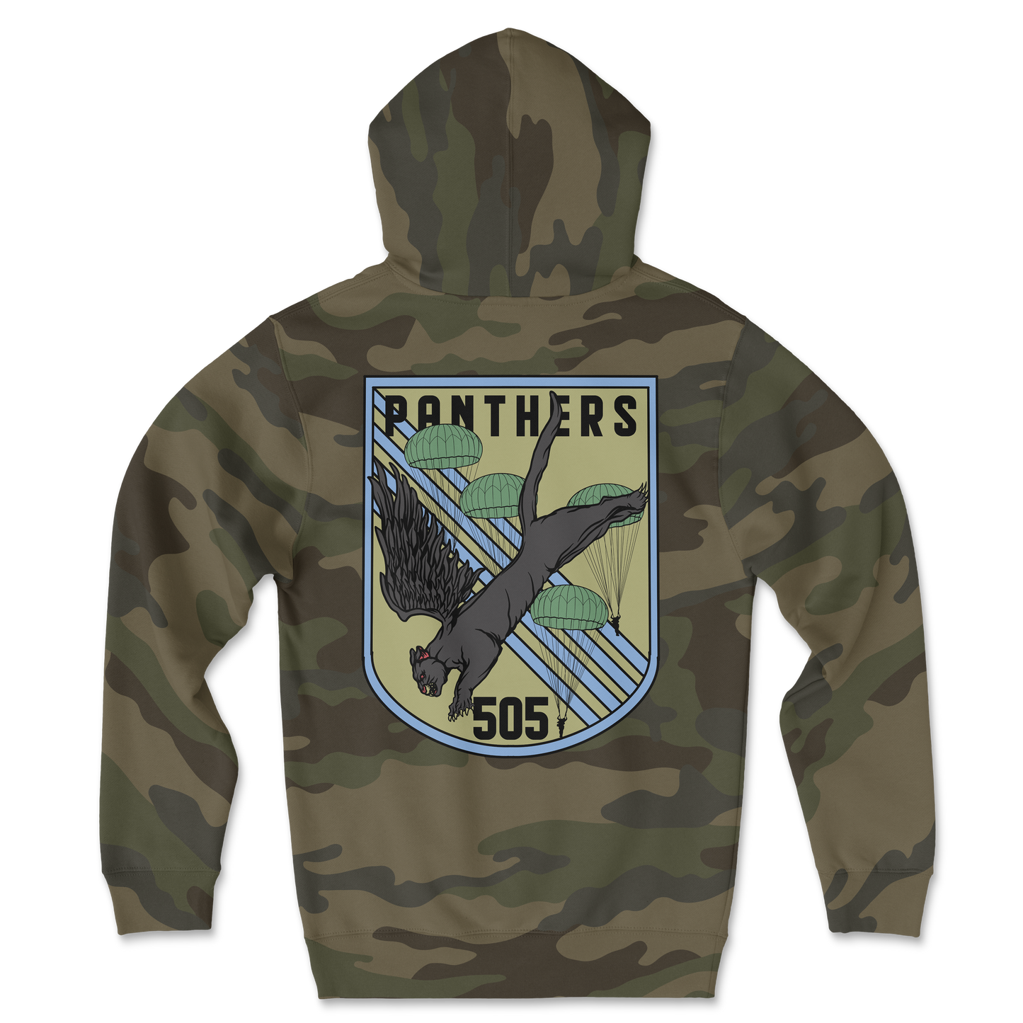 505th Panthers Remastered Camo Hoodie