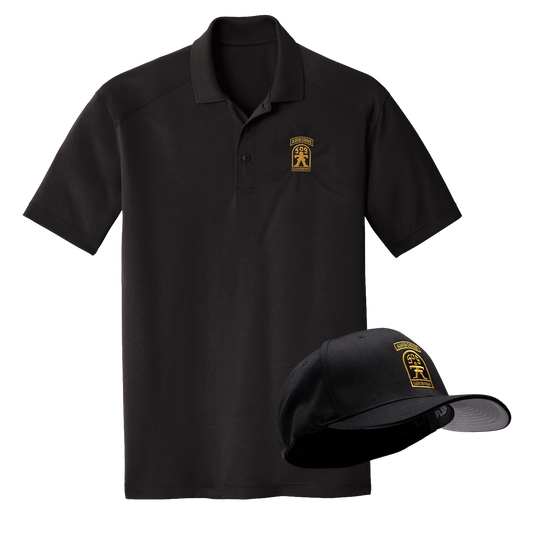 509th Flexfit Hat / Lightweight Polo Pack