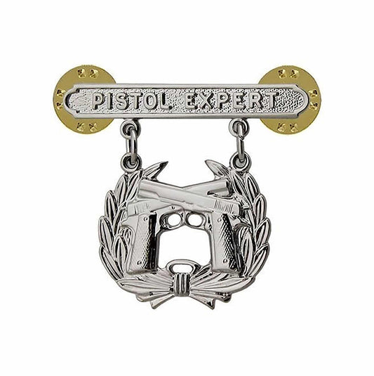 U.S. Marine Corps Identification Pistol Expert Badge (each)