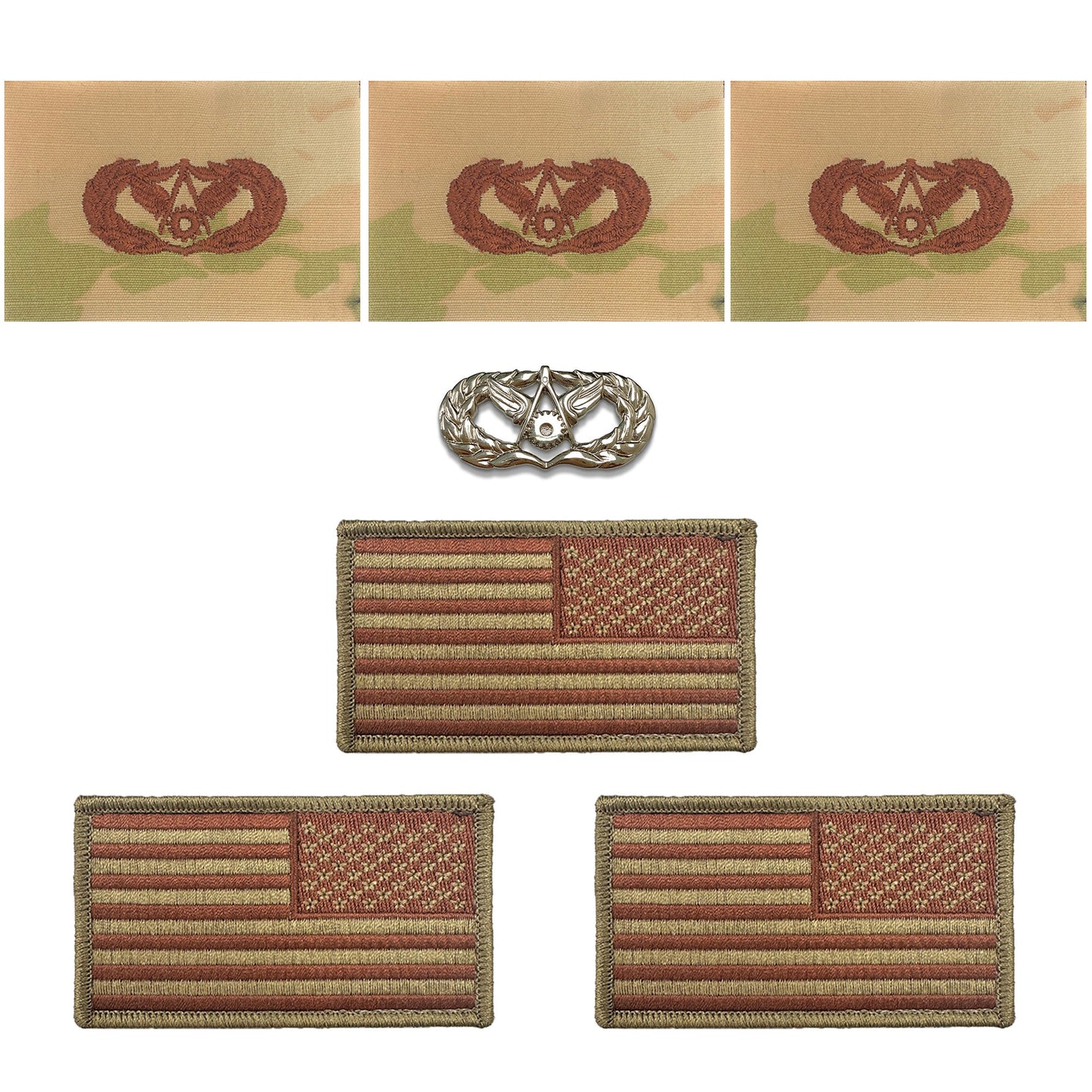 Air Force Civil Engineer Basic Badge Bundle