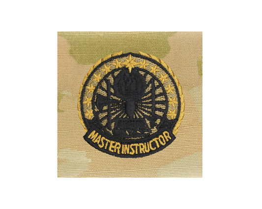 U.S. Army Instructor (Master) Badge  OCP Sew-on Badge