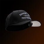 Load image into Gallery viewer, Support Your Local Paratroopers Embroidered Flexfit Hat
