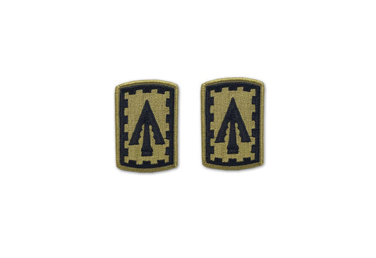 U.S. Army 108th Air Defense Artillery OCP Patch w/ Hook Fastener (pair)