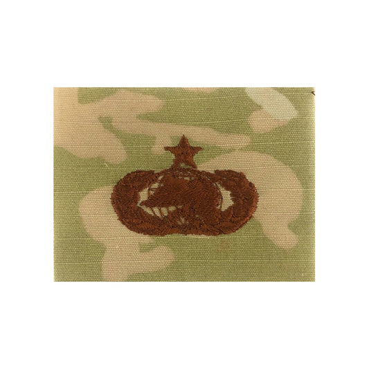 U.S. Air Force Logistics Senior OCP Spice Brown Badge
