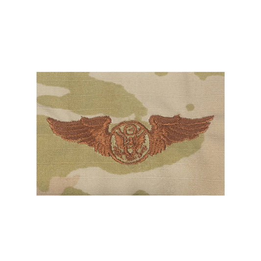 U.S. Air Force Enlisted Aircrew Basic OCP Spice Brown Sew-on Badge