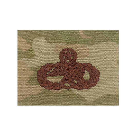 U.S. Air Force Munitions Maintenance (MST) OCP Spice Brown Sew-on Badge
