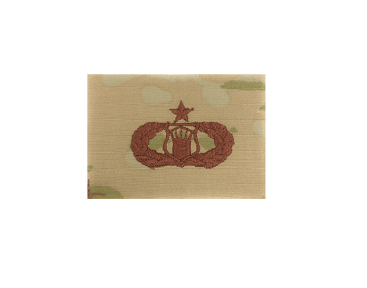 U.S. Air Force Air Traffic Controller Senior OCP Spice Brown Sew-on Badge
