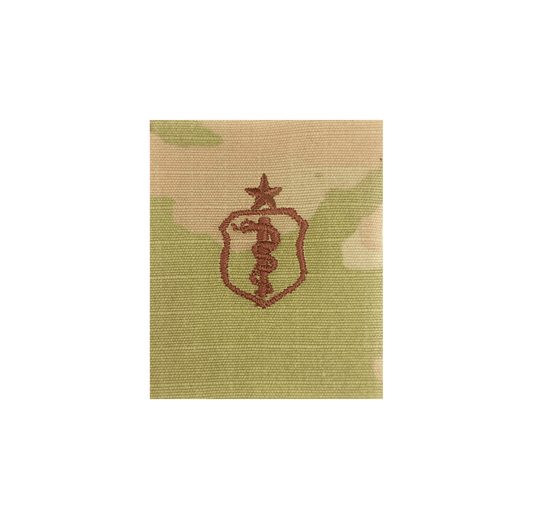 U.S. Air Force Biomedical Scientist (Senior) OCP Spice Brown Sew-On Badge