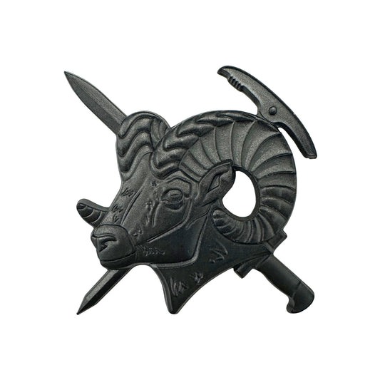 U.S. Army Mountaineering Badge Full Size Black Metal STA-BRITE®
