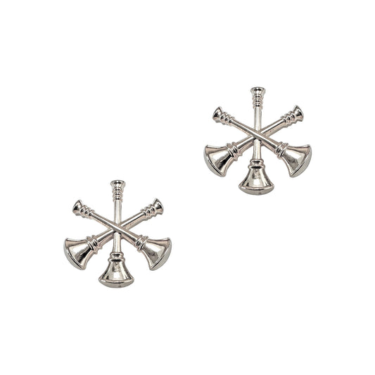 STA-BRITE® Asst Chief 3 Bugles 2 POSTS Nickel 3/4"(pair)