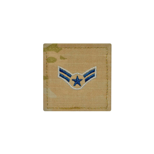 Space Force Rank Specialist 3 Embroidered OCP with Hook (ea)
