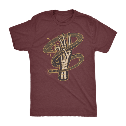 The Retro Static Line Bites Athletic Shirt