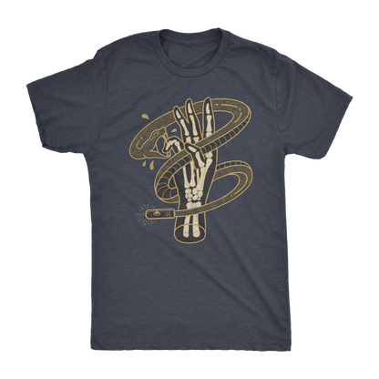 The Retro Static Line Bites Athletic Shirt