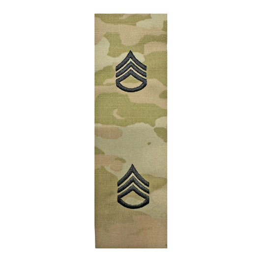 U.S. Army E6 Staff Sergeant OCP Sew-on for Cap “Only” (pair)