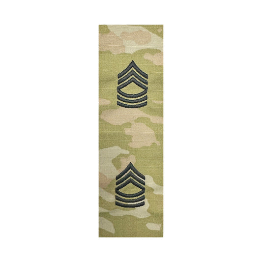 U.S. Army E8 Master Sergeant OCP Sew-on "for Cap Only” (pair)
