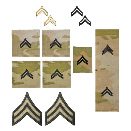 U.S. Army (E4) Corporal AGSU Rank Bundle (Female)