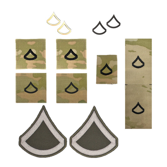 U.S. Army (E3) Private First Class Rank AGSU Bundle (Male)