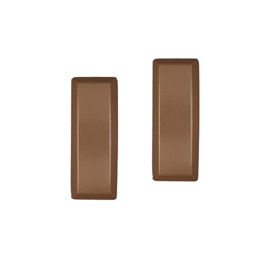 U.S. Army O1 2nd Lieutenant Sta-Brite® Brown Metal Pin-on Rank