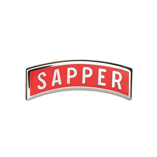 U.S. Army Sapper Color Full Size Badge STA-BRITE
