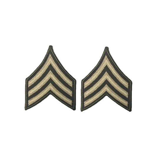 U.S. Army AGSU Sergeant Chevron Sew on Rank (Female)