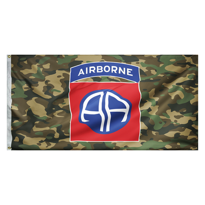 The 82nd Airborne Double-Sided Flag