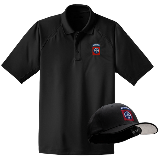 82nd Flexfit Hat / Tactical Polo Pack