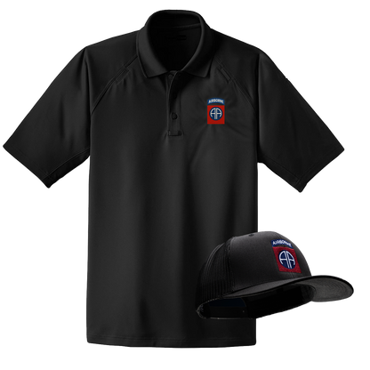 82nd Trucker Hat / Tactical Polo Pack