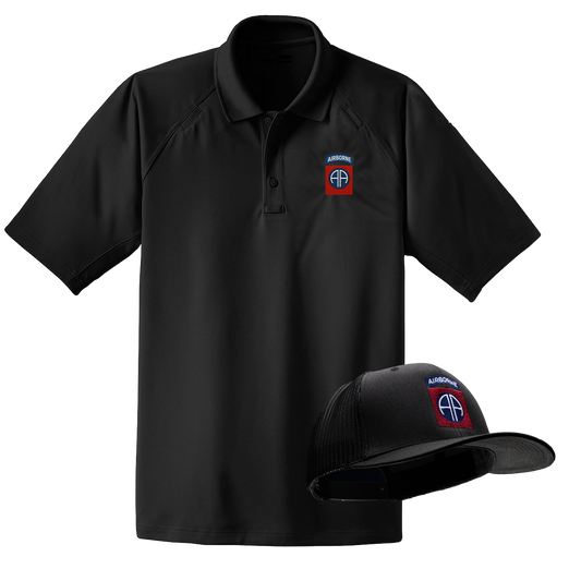 82nd Trucker Hat / Tactical Polo Pack