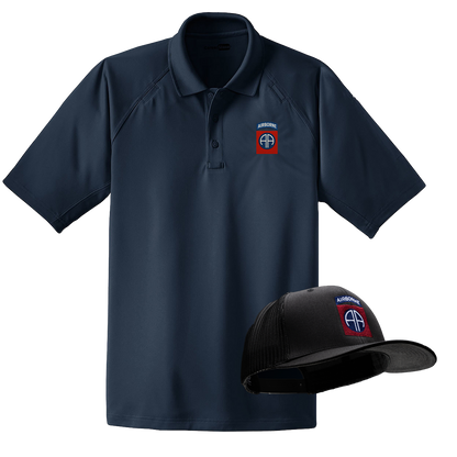 82nd Trucker Hat / Tactical Polo Pack