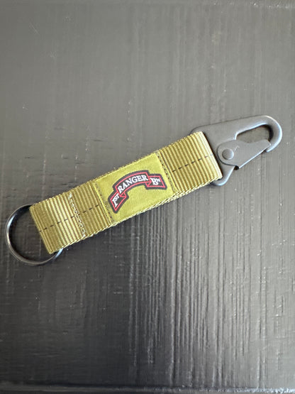 4-in-the-Hand OD Green Lanyard Keychain