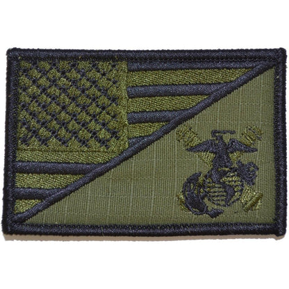 USMC Artillery USA Flag - 2.25x3.5 Patch