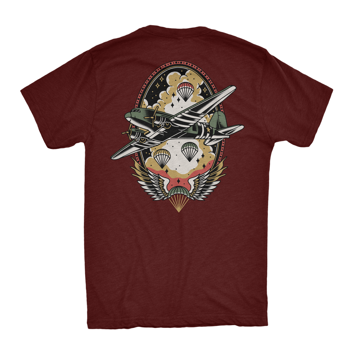 Airborne Traditional Athletic Shirt