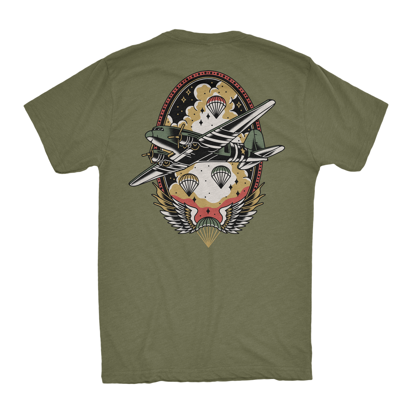 Airborne Traditional Athletic Shirt