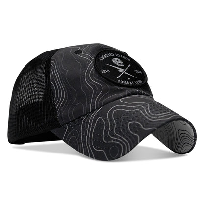 Addicted To Iron Patch Tactical Ripstop Mesh Snapback Hat