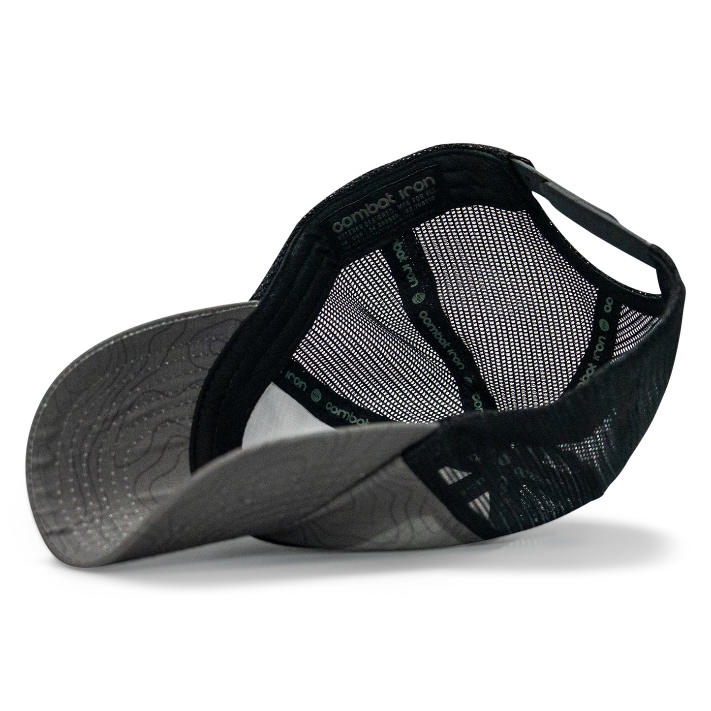 Addicted To Iron Patch Tactical Ripstop Mesh Snapback Hat