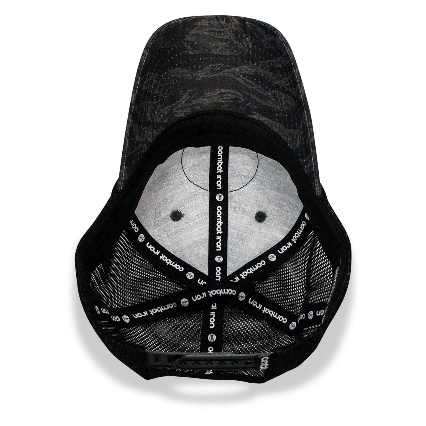 Addicted To Iron Patch Tactical Ripstop Mesh Snapback Hat